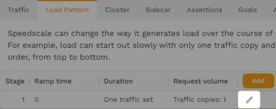 Tests in Speedscale are always done by executing a traffic replay.