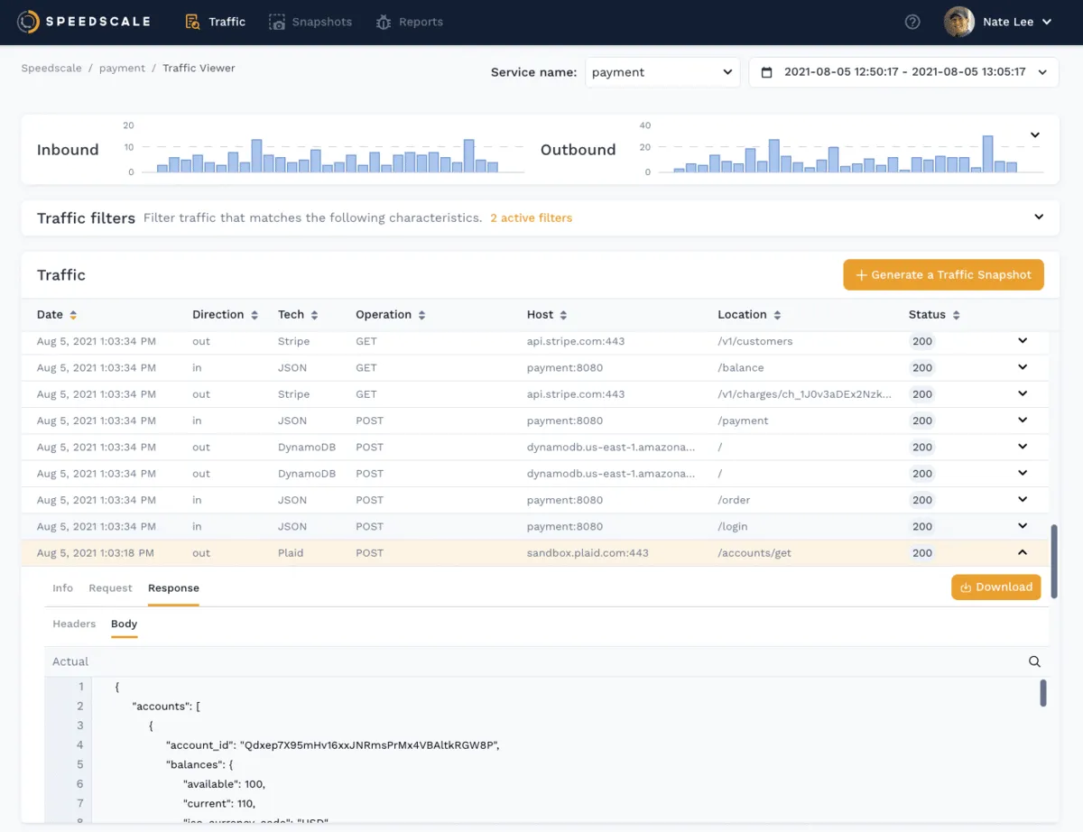 Use intelligent assertions to validate response data and error codes across endpoints, thereby in...
