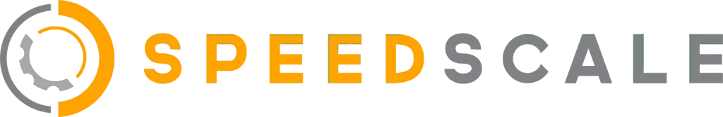 Speedscale orange/gray/black Logo