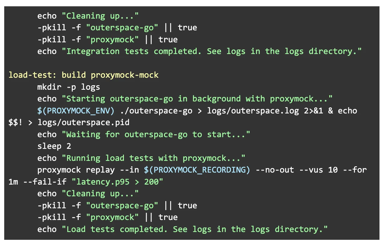 continuing replay tool on proxymock