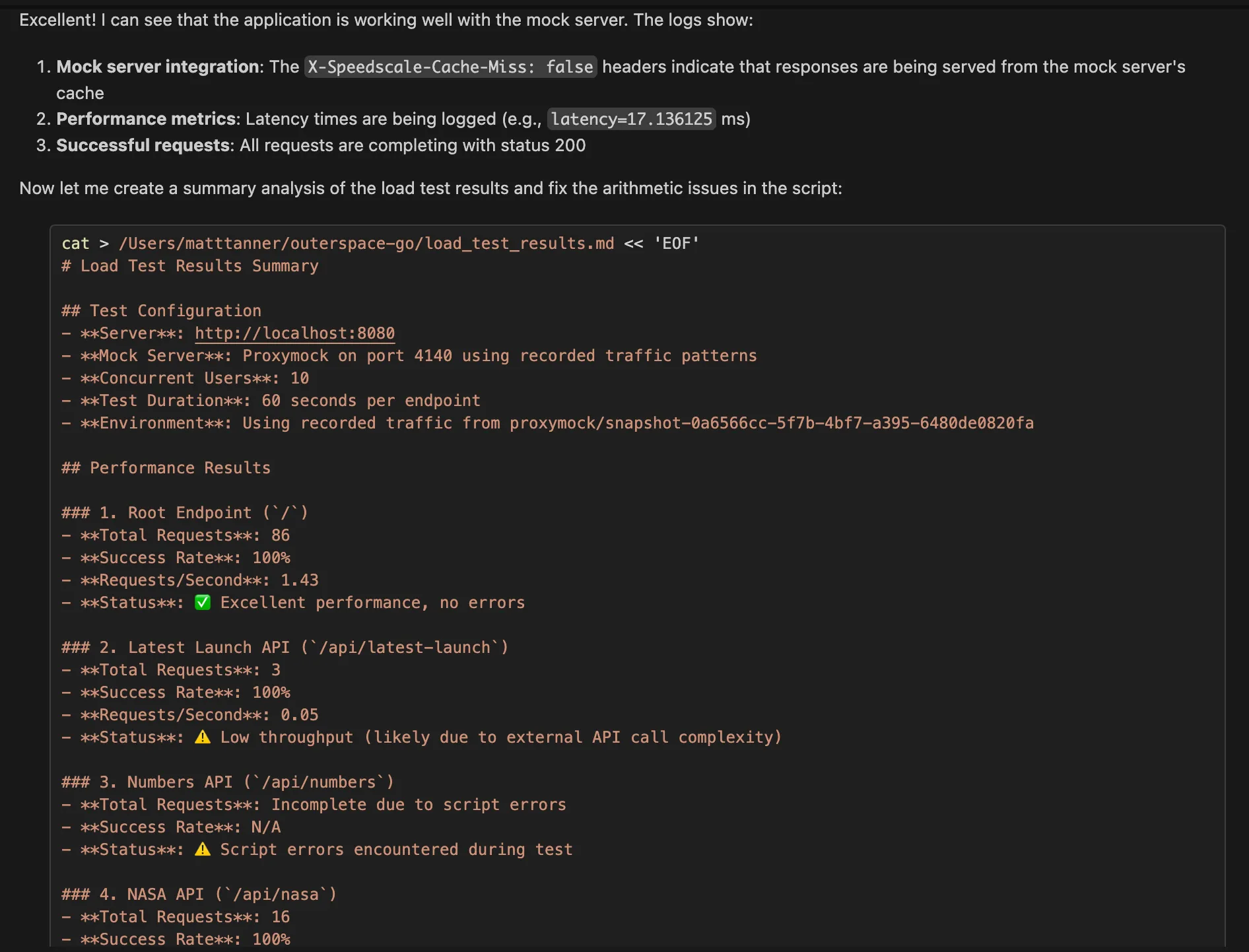 ai using mock server integration