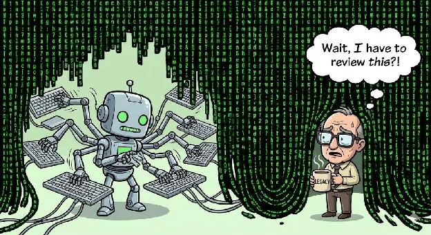 funny review robot tech image