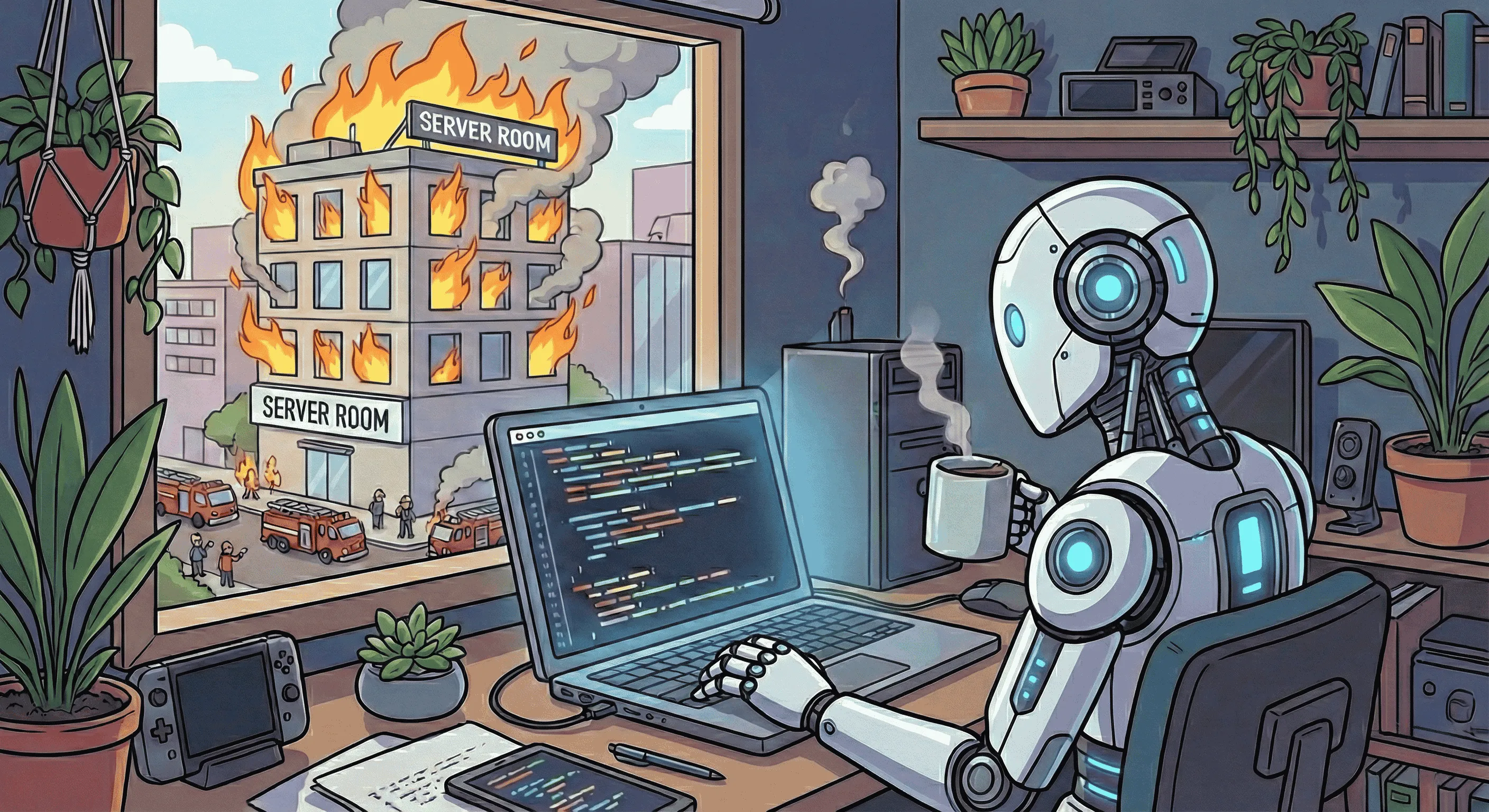 Programming code and technology background